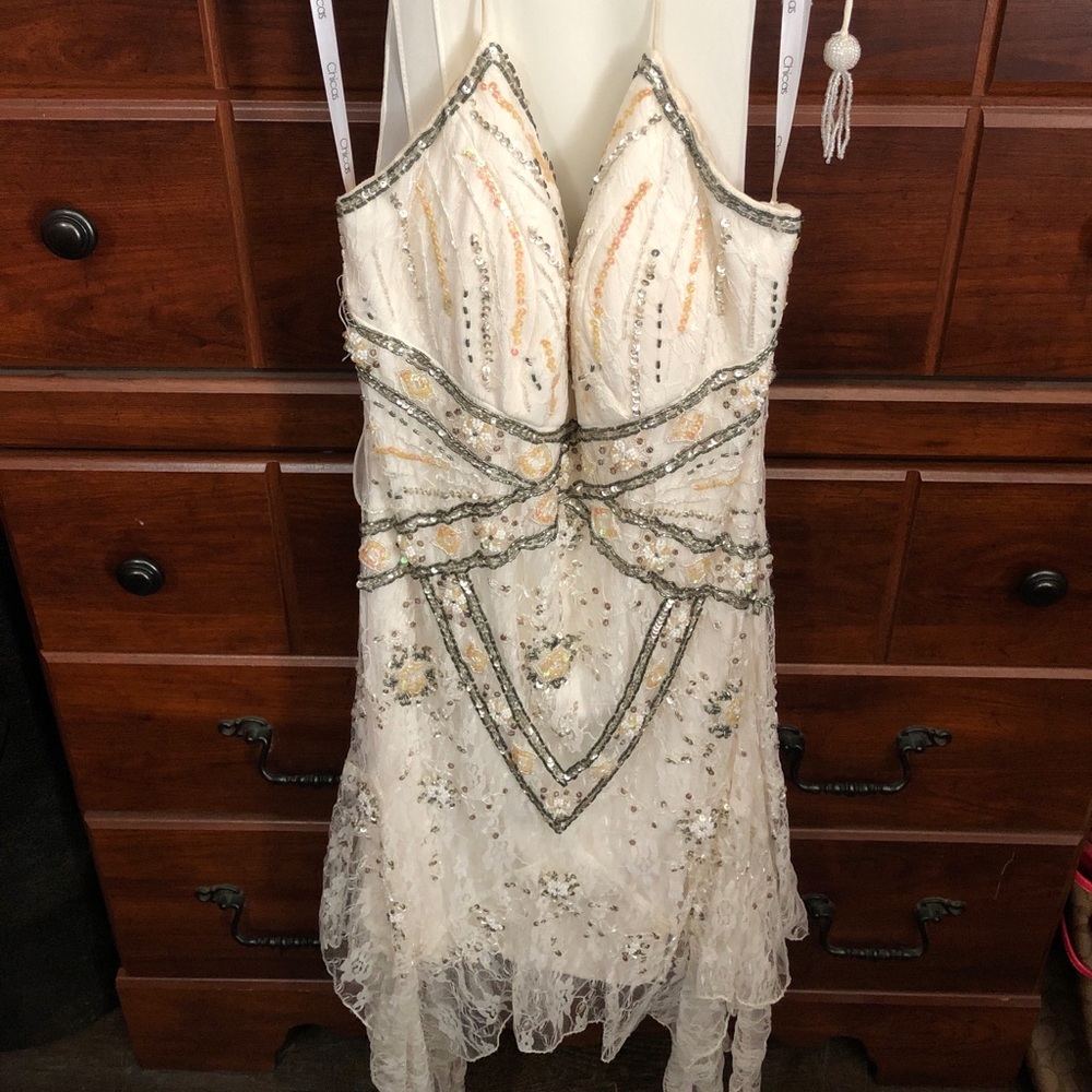 Prom dress with shawl